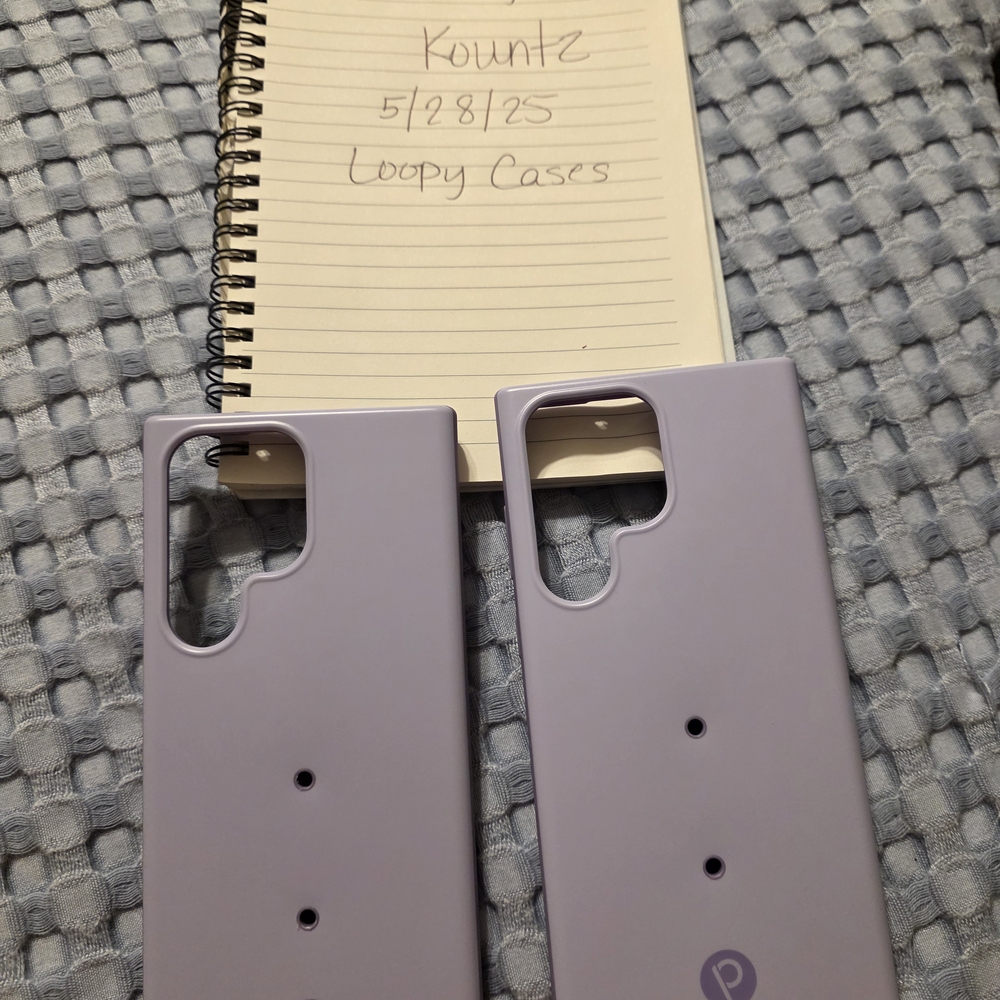 Loopy Case Purple Protective Phone Case